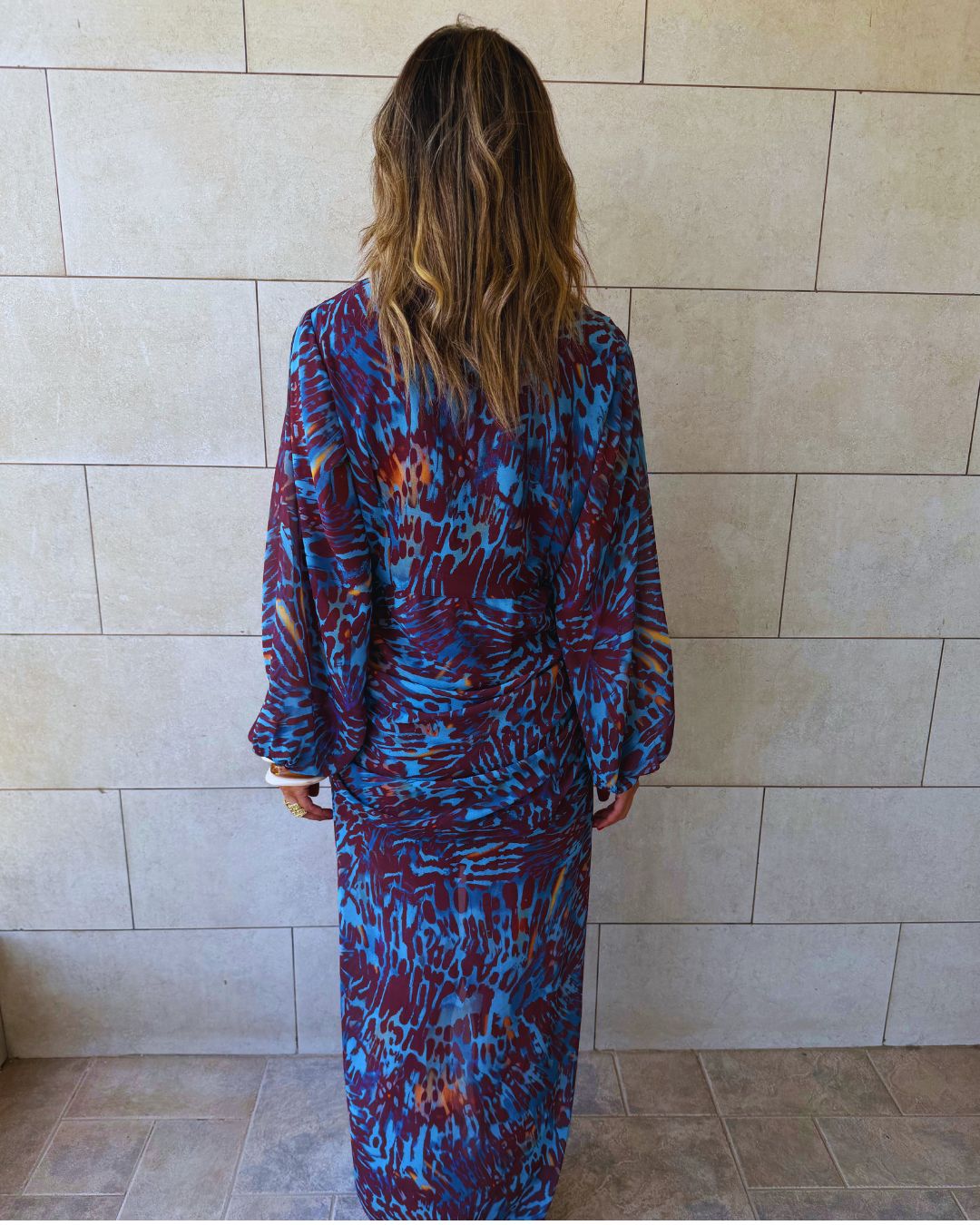 Indigo Safari Dress