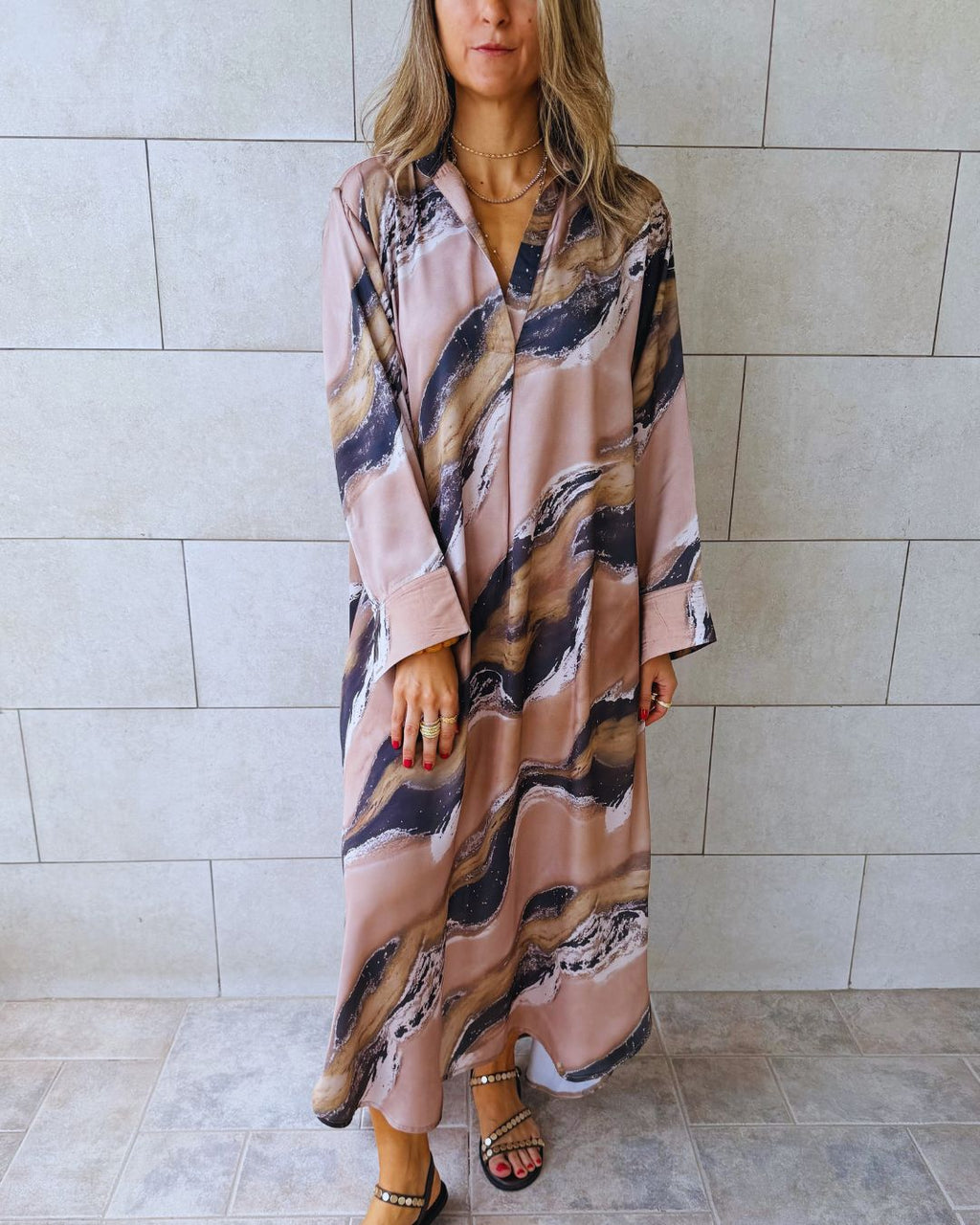 Lucca Longsleeve Maxi Dress
