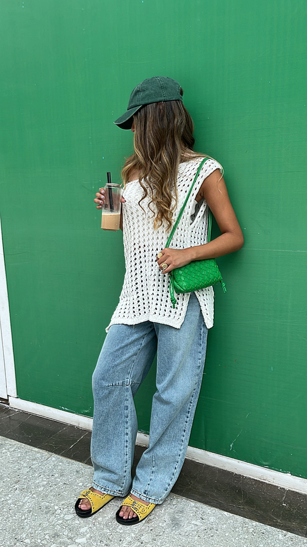 White Warm Morning Crochet Top