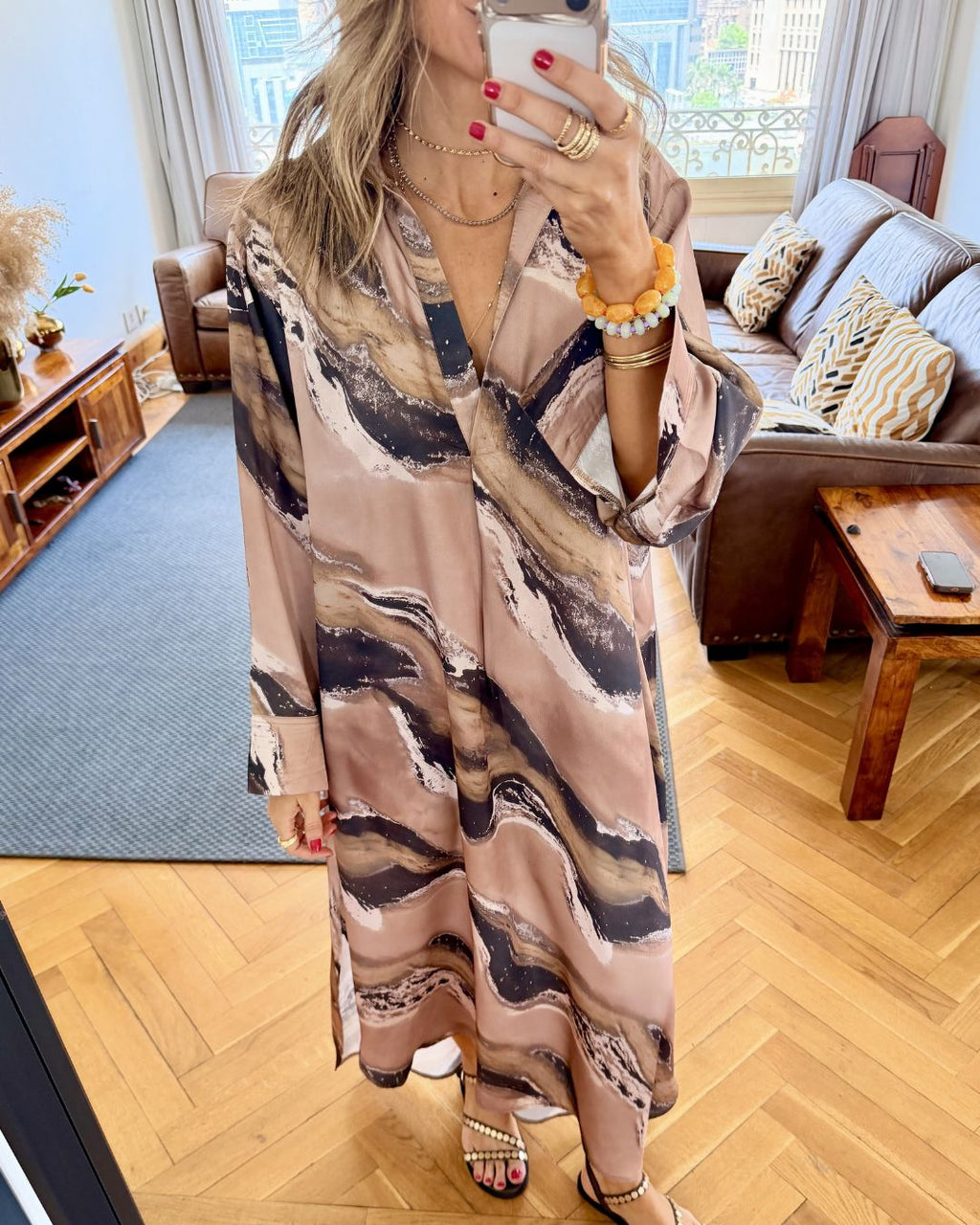 Lucca Longsleeve Maxi Dress