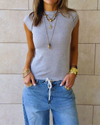Grey 140 Contour Tee