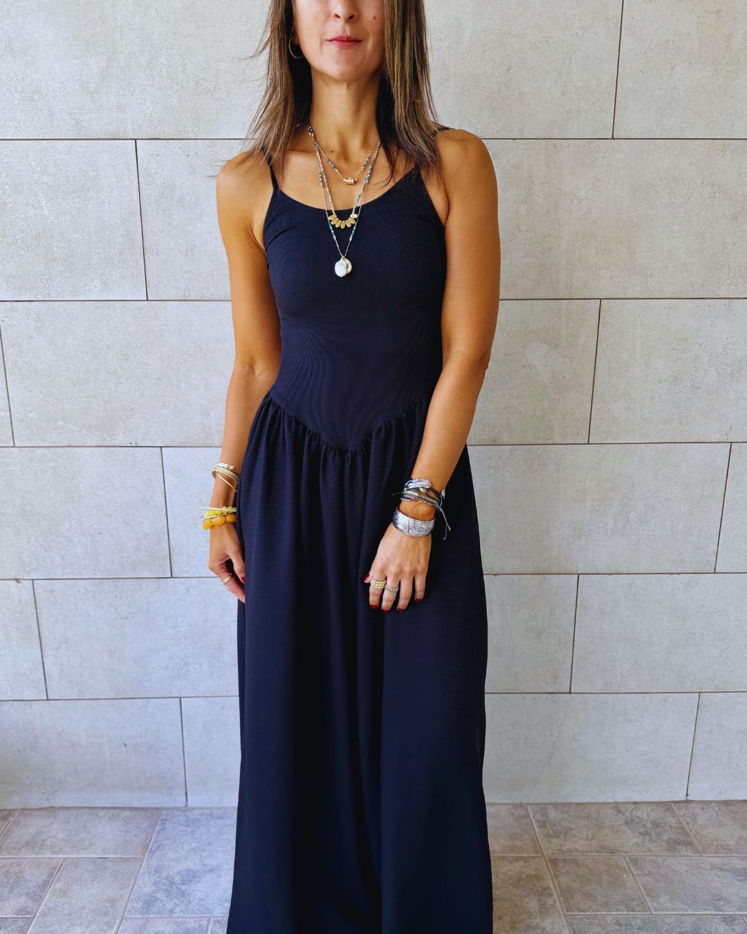 Black Drop Waist Dress Frillu Black Drop Waist Dress Frillu