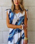 Smeralda Tie Shoulder Dress