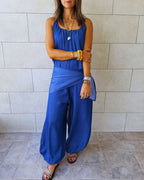 Paloma Dark Blue Denim Jumpsuit