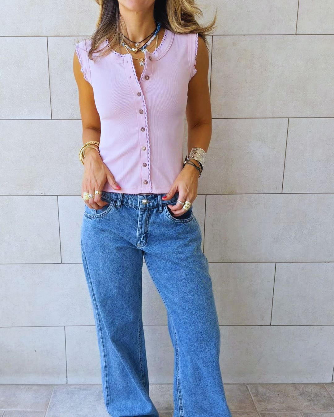 Light Blue Icon Jeans