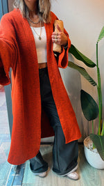 Rust Cozy Cardi