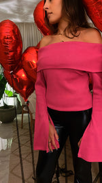 Fuchsia Be My Valentine Top