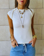 White 140 Contour Tee