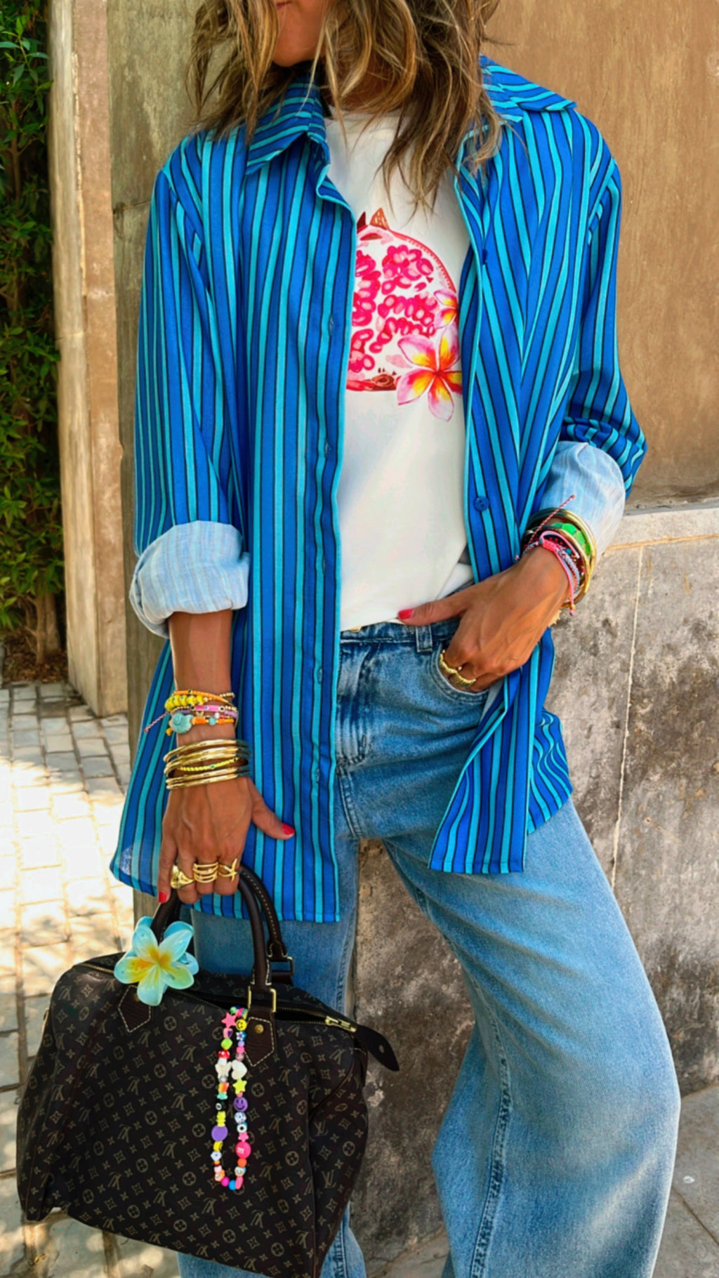 Blue Saturday Errands Shirt