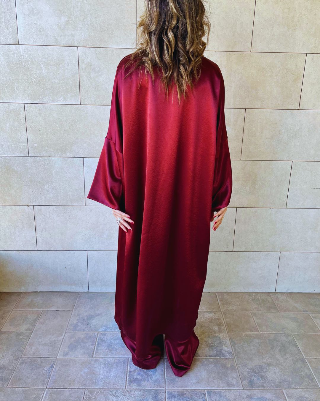 Burgundy After Sunset Cardigan