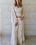 Santorini Sands Maxi Skirt