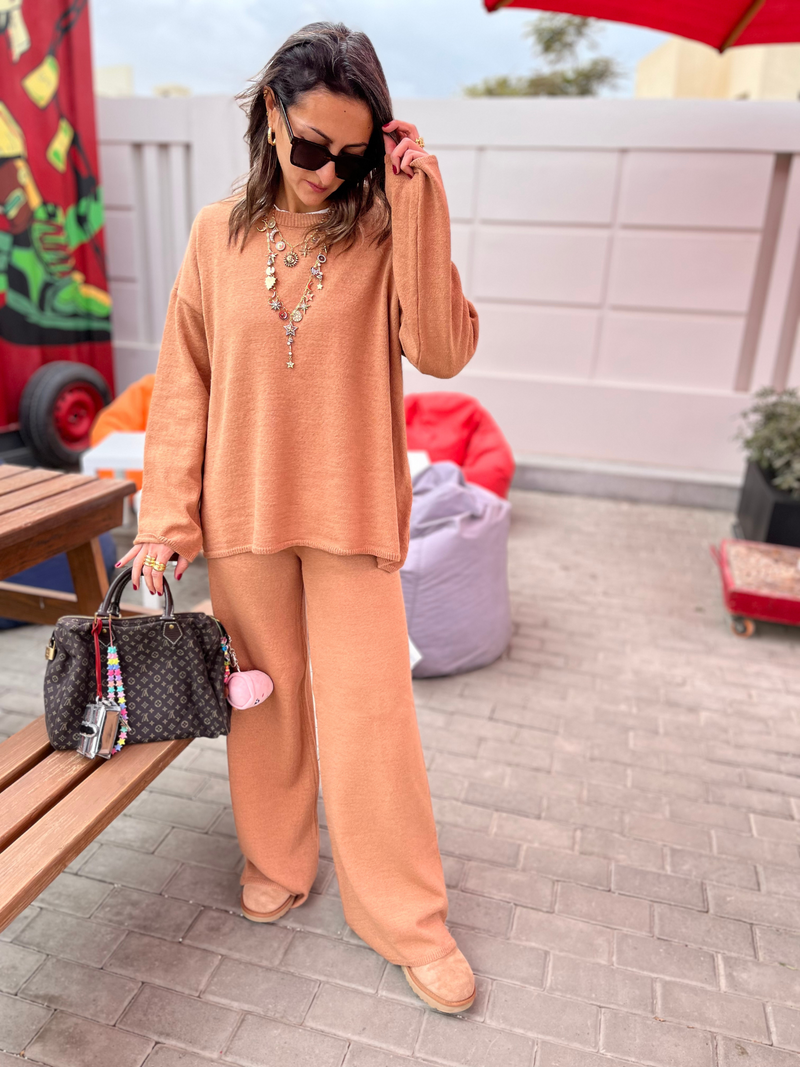 Camel Essential Knit Set