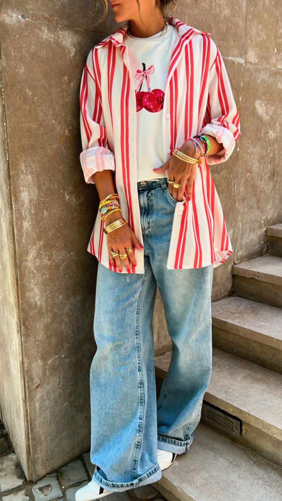 Red You Make My Eid Spring Shirt