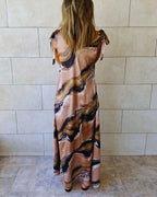 Lucca Tie Shoulder Dress