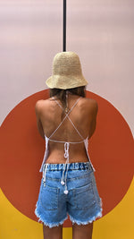 White Butterfly Handmade Crochet Top