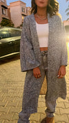 Dark Grey Cozy Cardi