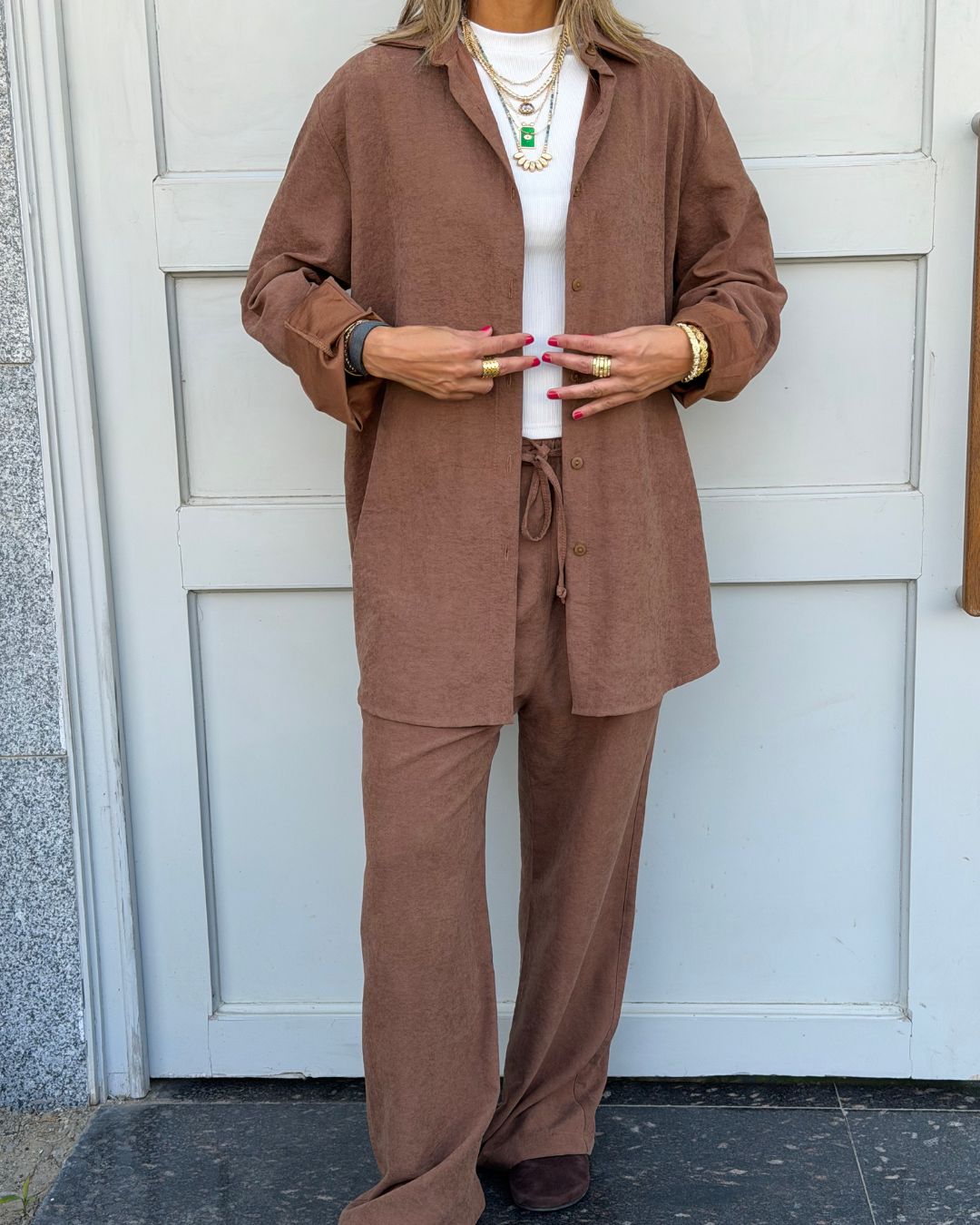 Cocoa Sandwash Flowy Set