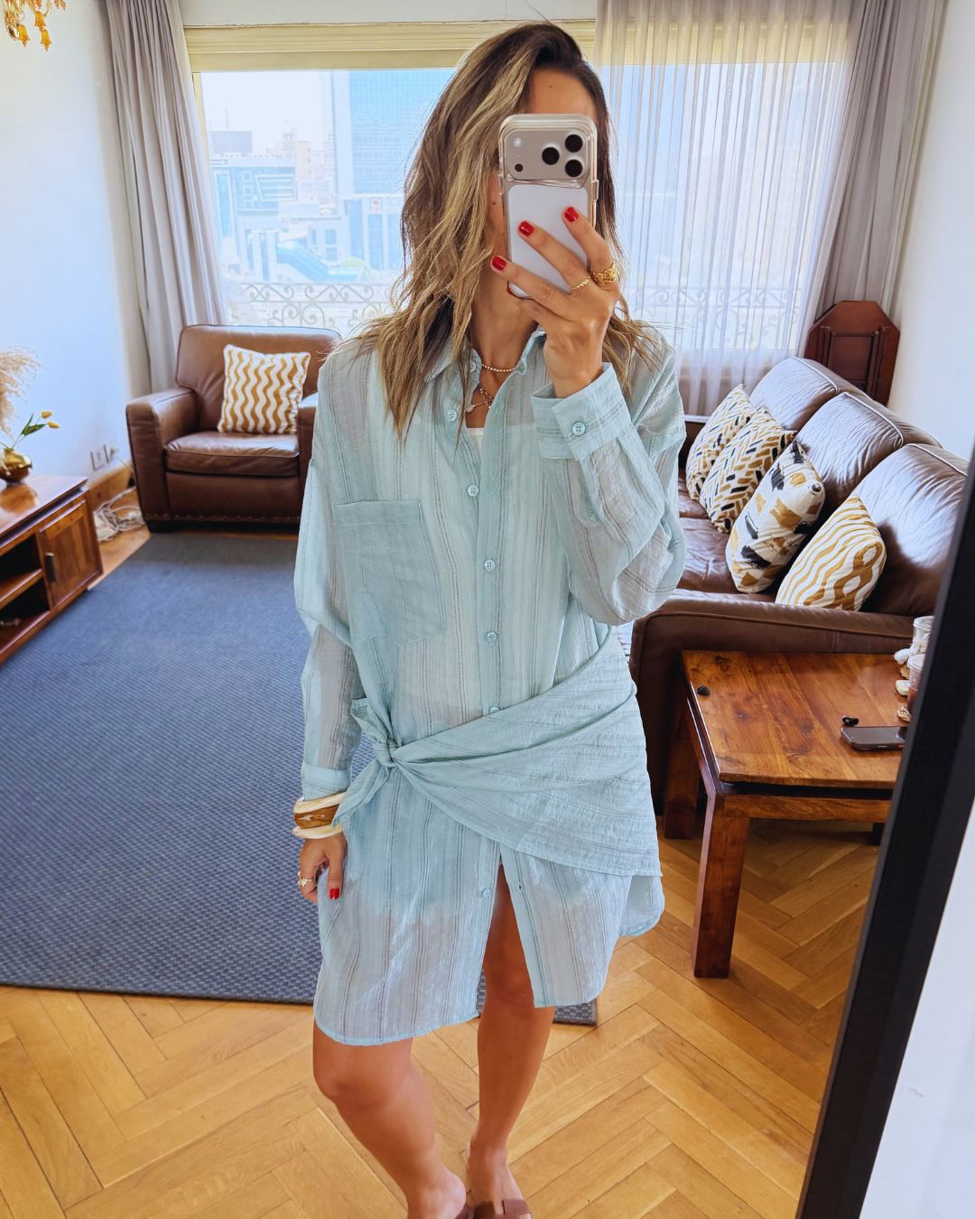 Baby Blue Barefoot Breeze Set