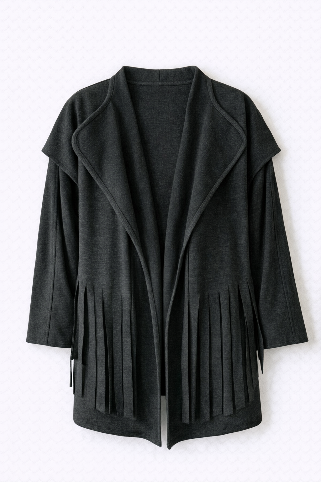 Black Fringe Jacket