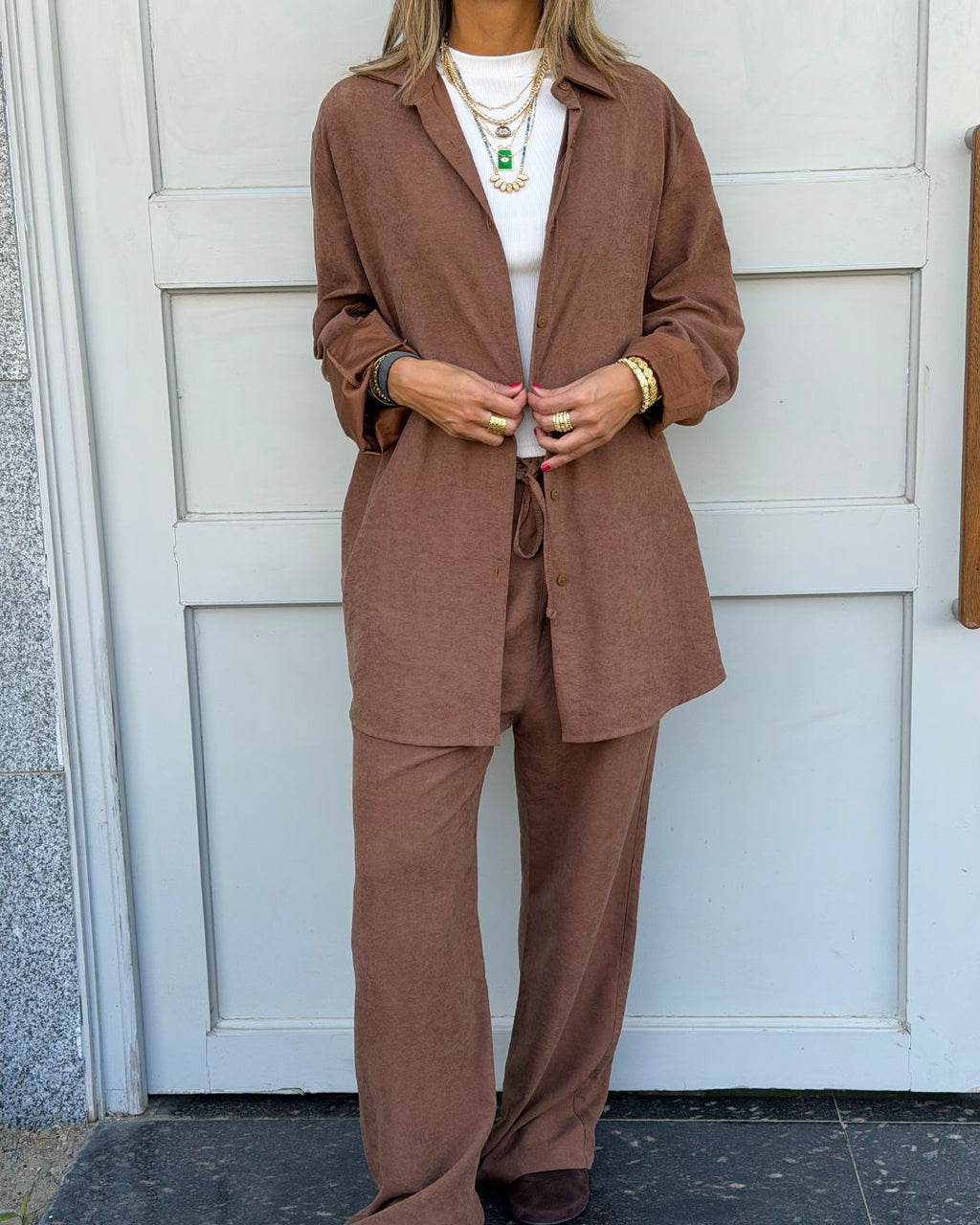 Cocoa Sandwash Flowy Set