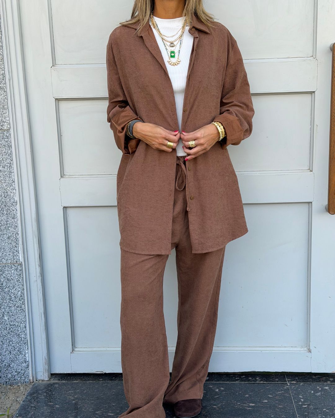 Cocoa Sandwash Flowy Set