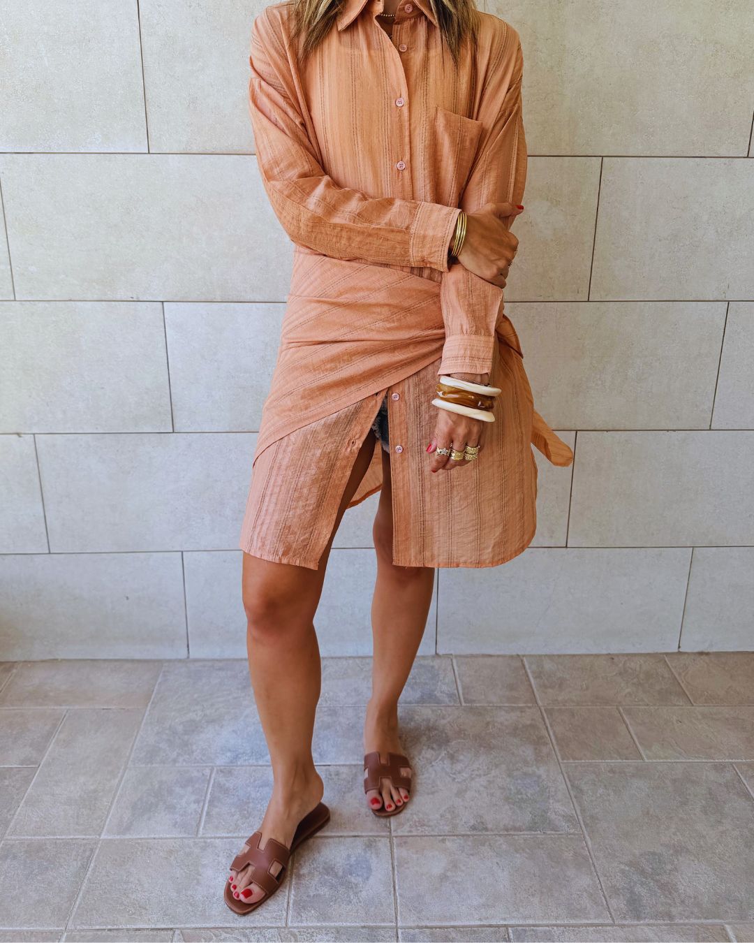 Peach Barefoot Breeze Set