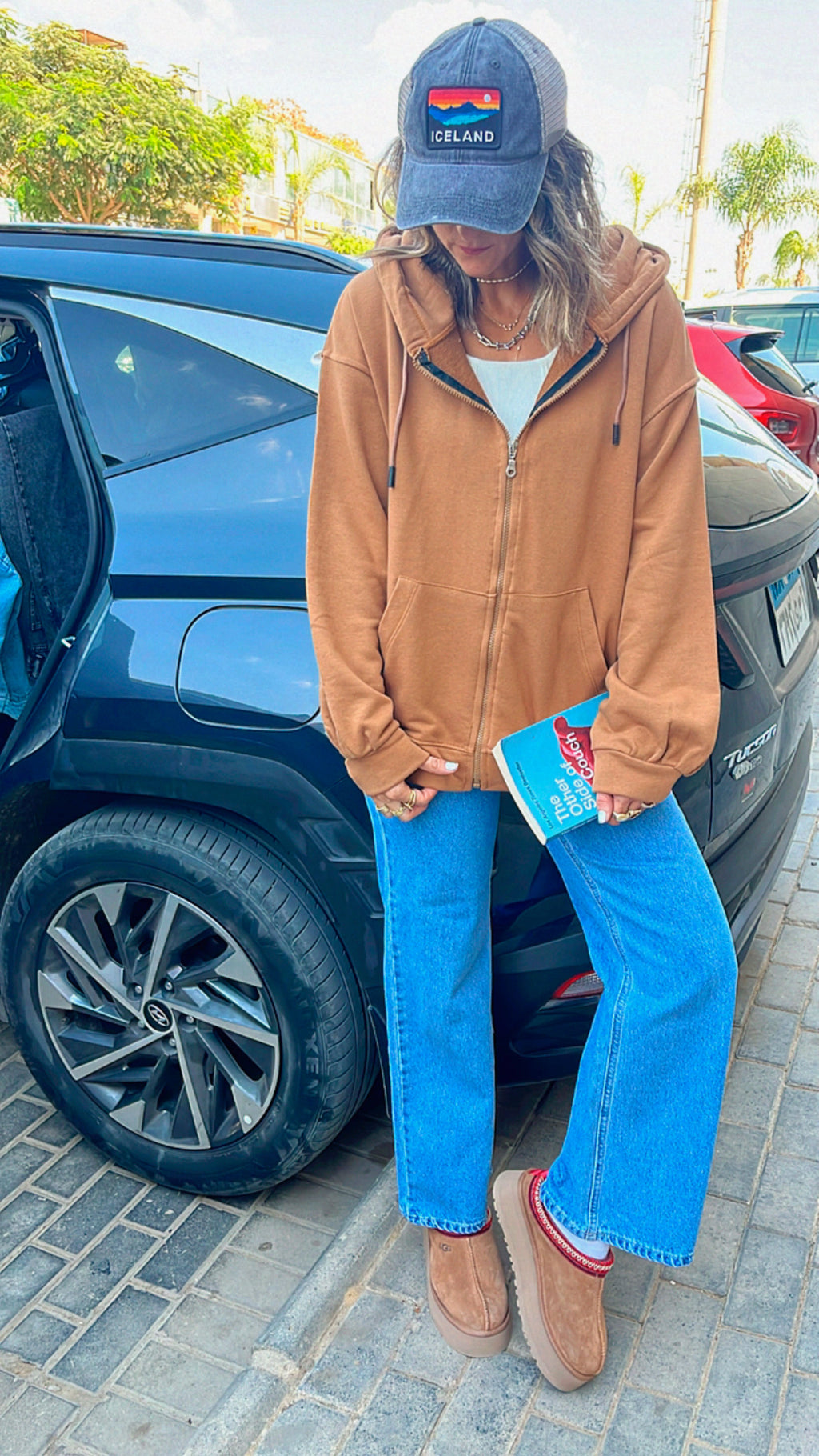 The Camel Zip Up Hoodie