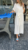 White Knot City Dress