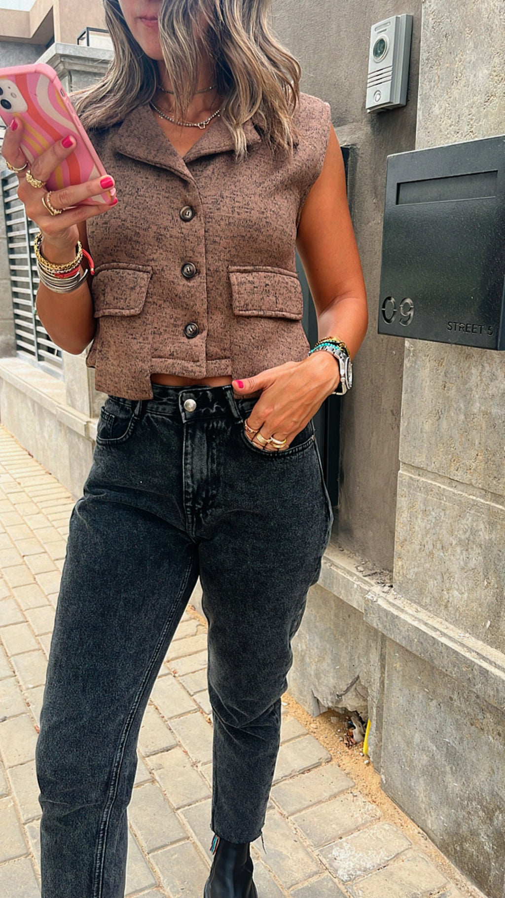 Cafe Cozy Cargo Vest