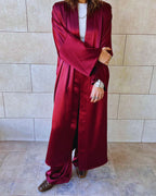 Burgundy After Sunset Cardigan