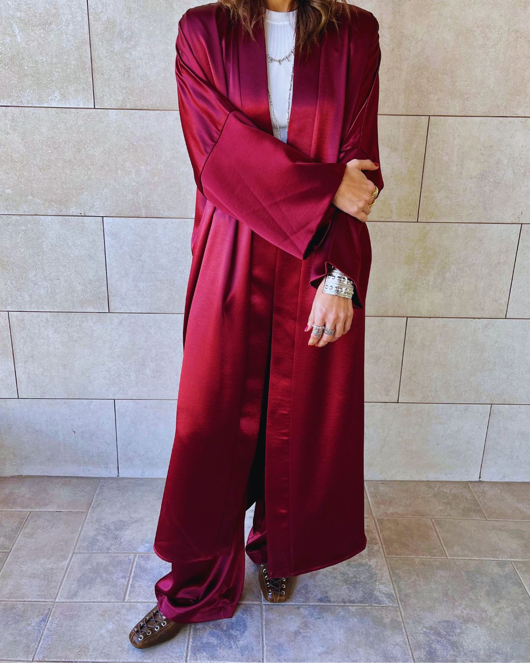 Burgundy After Sunset Cardigan