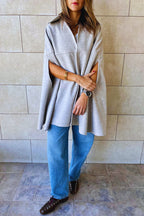 Grey Quiet Confidence Cape