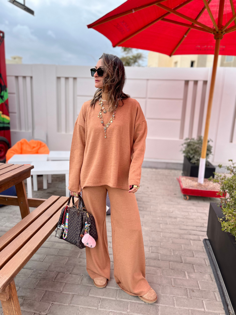 Camel Essential Knit Set