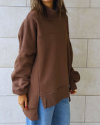 Brown Easy Crew Sweatshirt