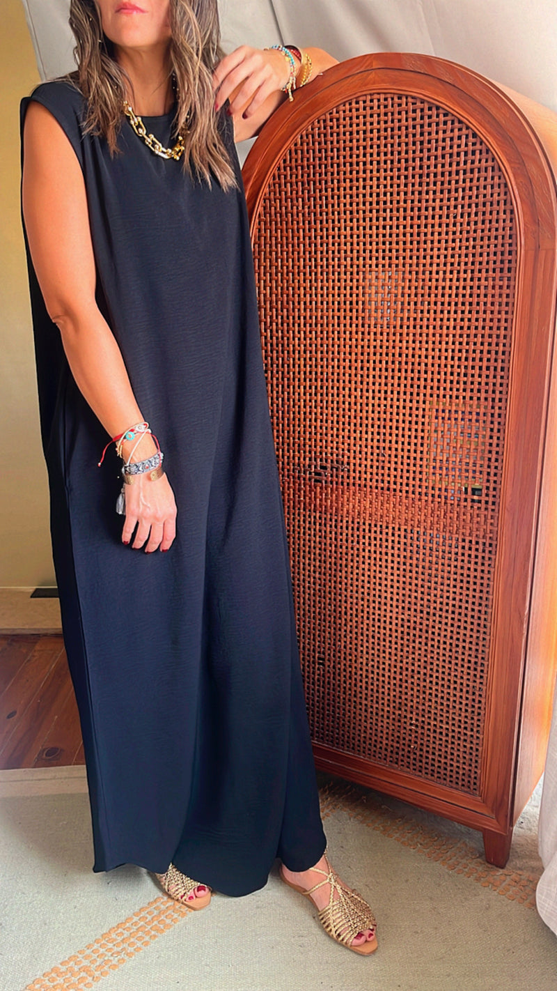 Black Basics Crepe Dress