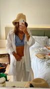The White Basic Beach Shirt