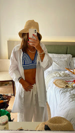 The White Basic Beach Shirt