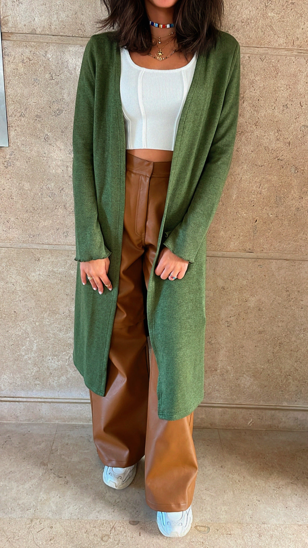 Olive Butter Soft Cardigan