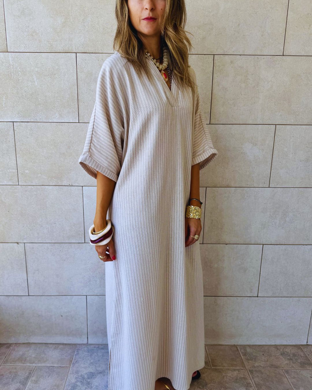 Beige Riviera Morning Dress