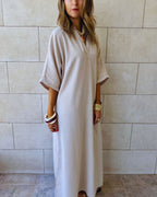 Beige Riviera Morning Dress