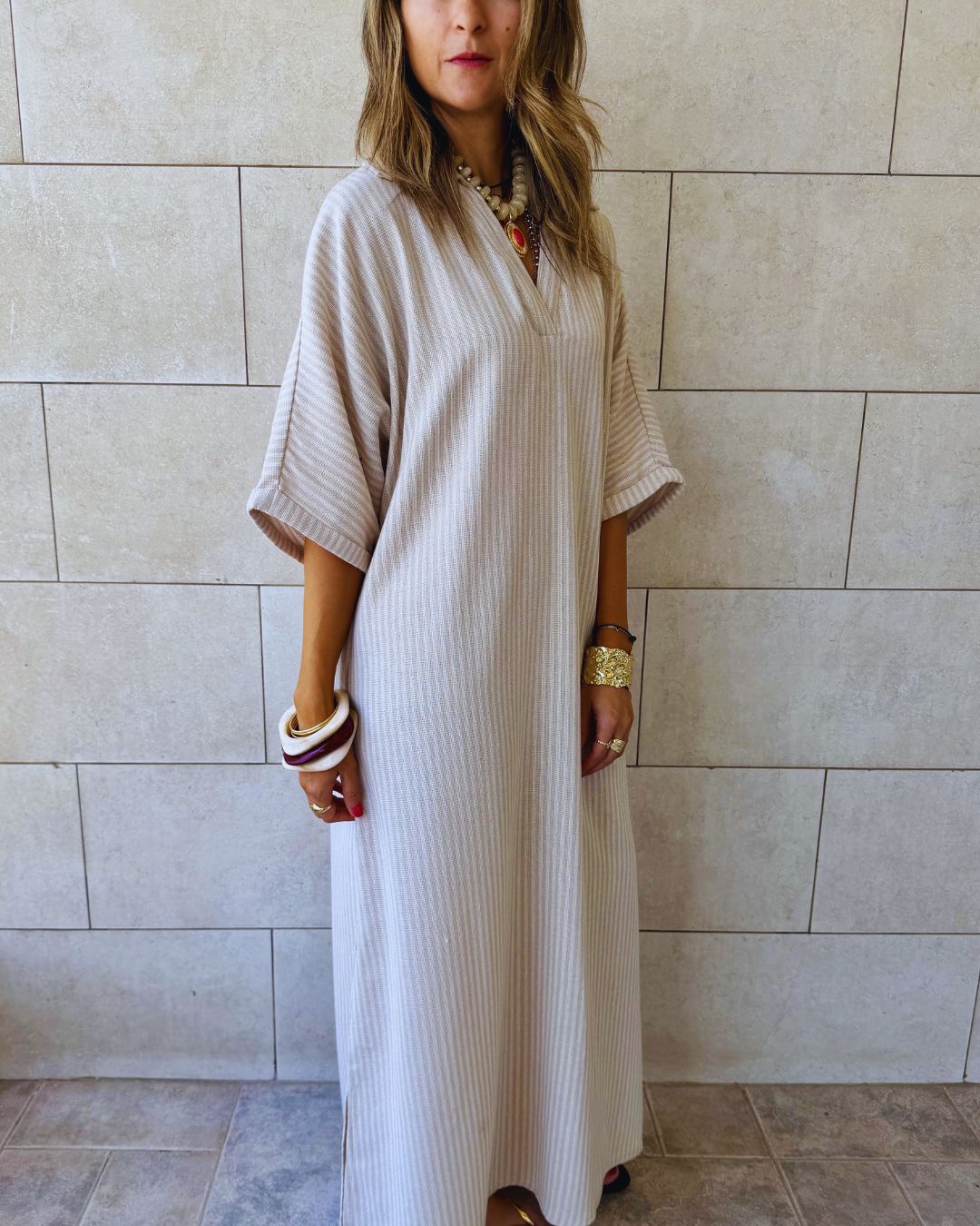 Beige Riviera Morning Dress