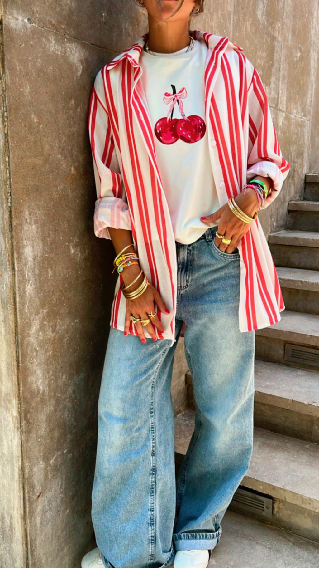 Red You Make My Eid Spring Shirt