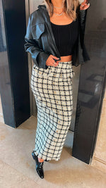 White Tweed Skirt