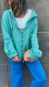 The Mint Zip Up Hoodie
