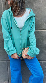 The Mint Zip Up Hoodie