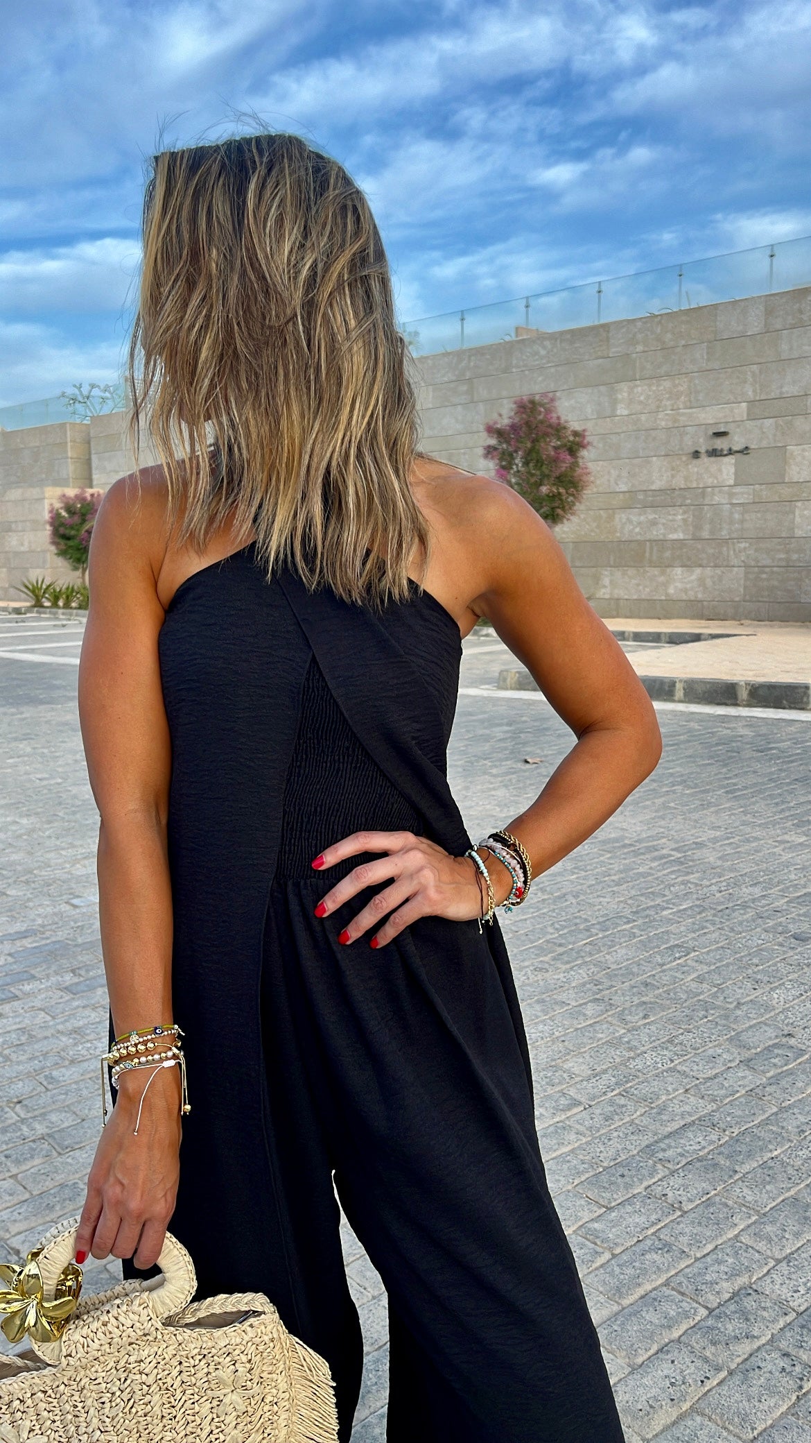 Black Two Way It’s Summer Jumpsuit