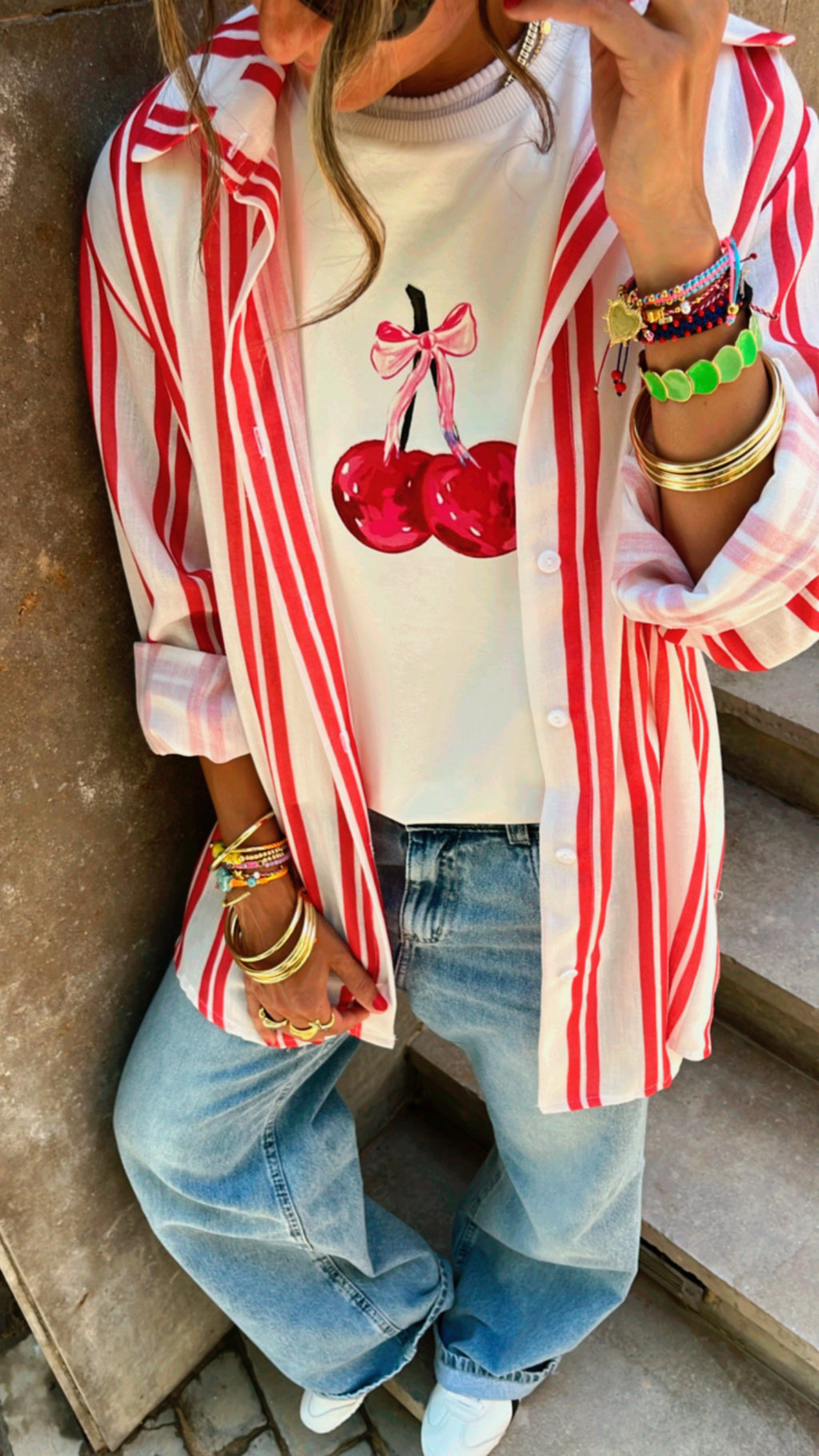 Red You Make My Eid Spring Shirt