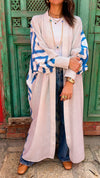 Blue Its All In The Back Kimono