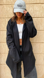 Black On The Go Duster