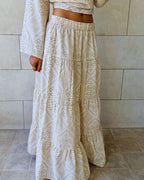 Santorini Sands Maxi Skirt